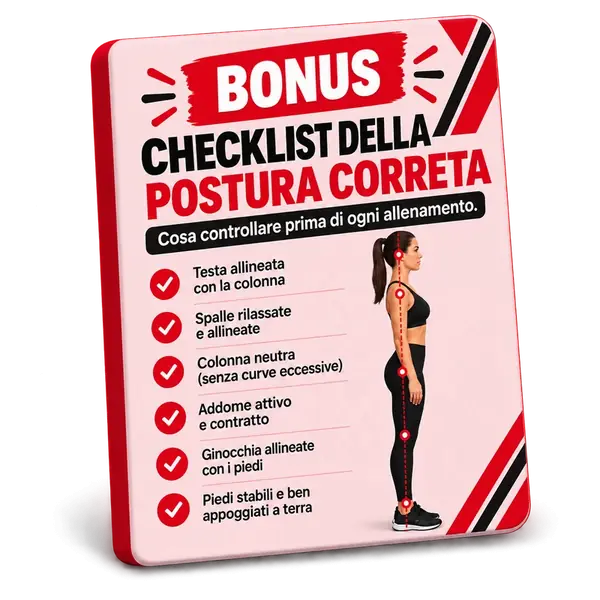 Bonus 3: Checklist della Postura